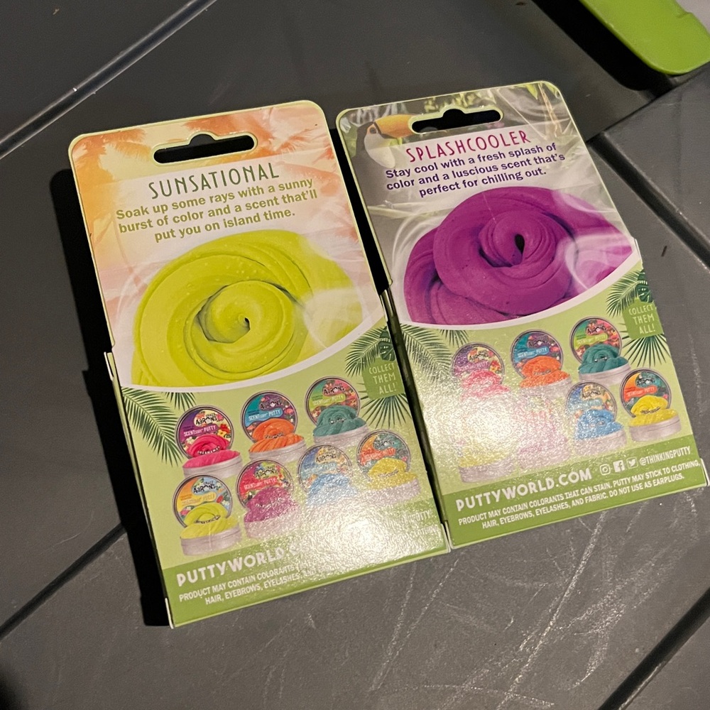 AARONS putty. NIB, two - Picture 2 of 2